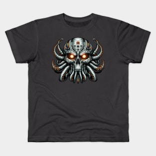 Biomech Cthulhu Overlord S01 D51 Kids T-Shirt